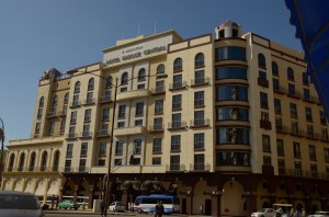 The hotel Parque Central from the outside
