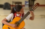 Guitarist at the music school,