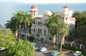 Afternoon view of the Palacio de Valle next door.