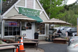 Famous spot!  We had coffee.