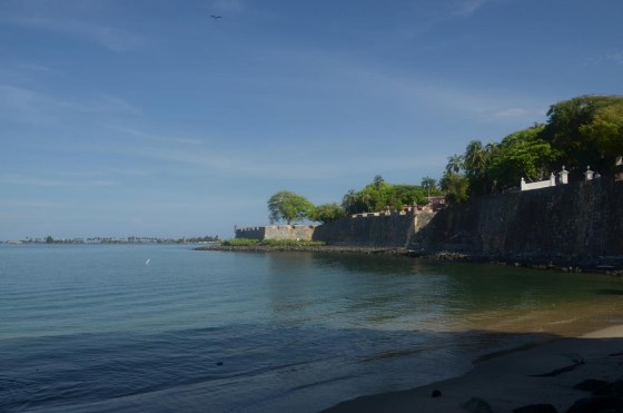 This is from right in front of La Puerta de Mar - the "sea gate" (icon on the map).