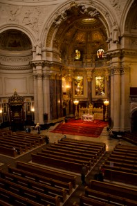 The altar from the box seats.