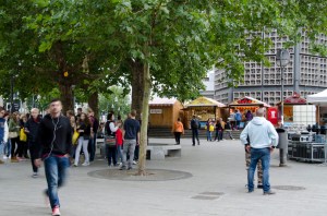 People in Breitsheidplatz.