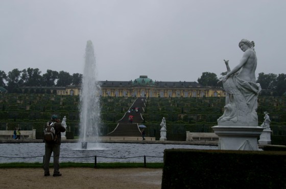 Our first view of Sans Souci