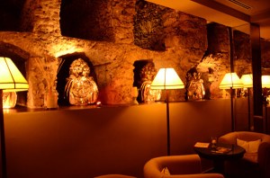 The catacombs inside Villa Carlota, the sister hotel to Villa Ducale.