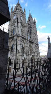 The façade of the Basilica