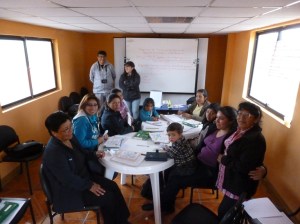 The train the trainer session