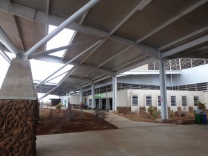 This is the airport in Galapagos, on Baltra Island,  Surprisingly modern!