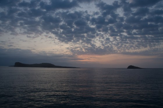 Dawn near Española.