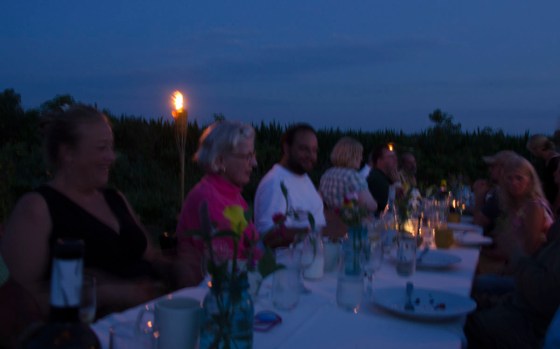 We stayed until late enjoying new friends and a wonderful experience.