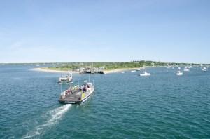 The Chappaquiddick Ferry ride takes about 3 minutes!