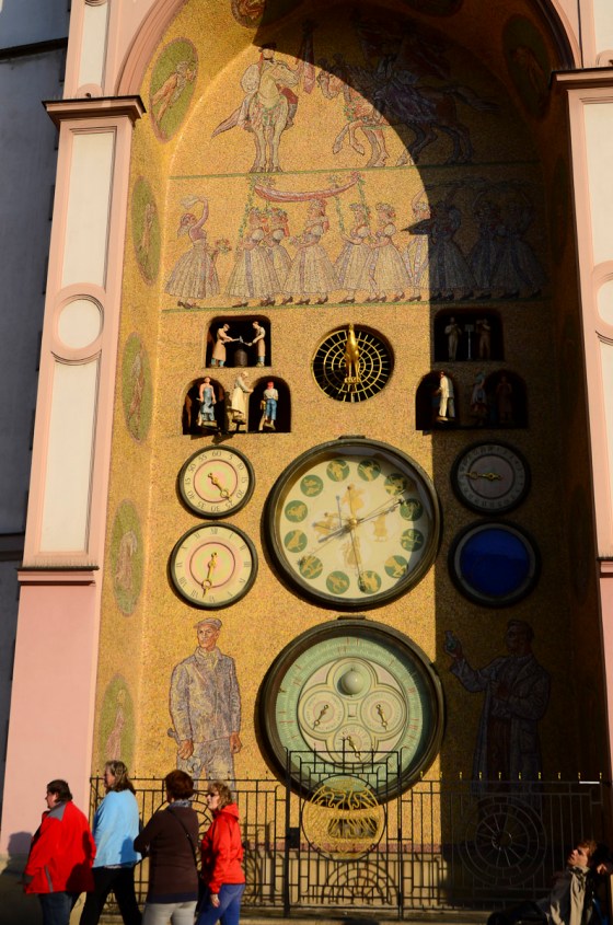 The Astronomic Clock with the Proletarian figures.