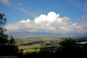 Then of course I would take a picture like this one! Closed valleys my foot! This is from La Rocca in ___________