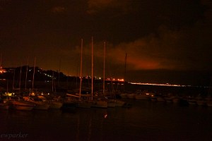 Boats in the Cala Major, near our hotel.