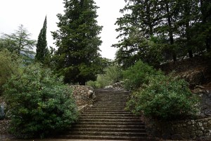 The beginning of "The Pilgrim's Walk"