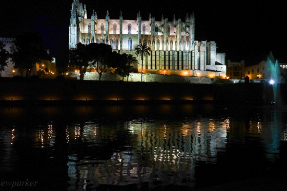 La Seu- Palma at night