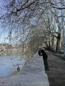 Along the Tiber