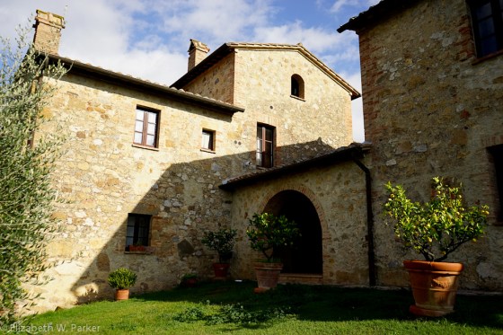 The farmhouse we are staying in.