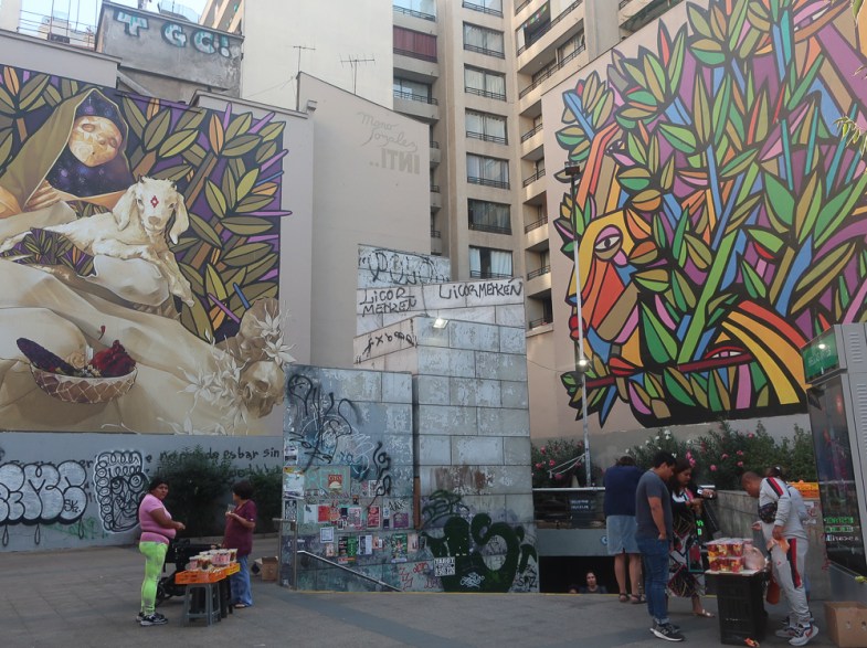 Street Scene, Santiago, Chile