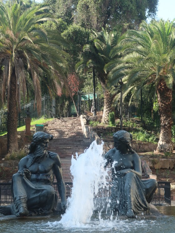 Neptune Fountain, Santiago, Chile